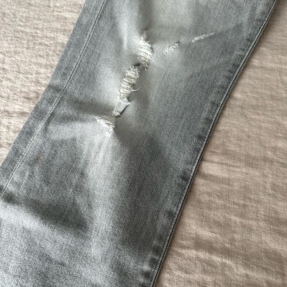 ADRIANO GOLDSCHMIED Men’s Size 31 Regular Light Grey Blue Denim Jeans - Picture 7 of 14